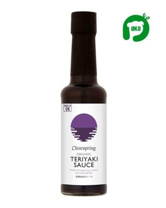 Økologisk soja, dressing og saucer