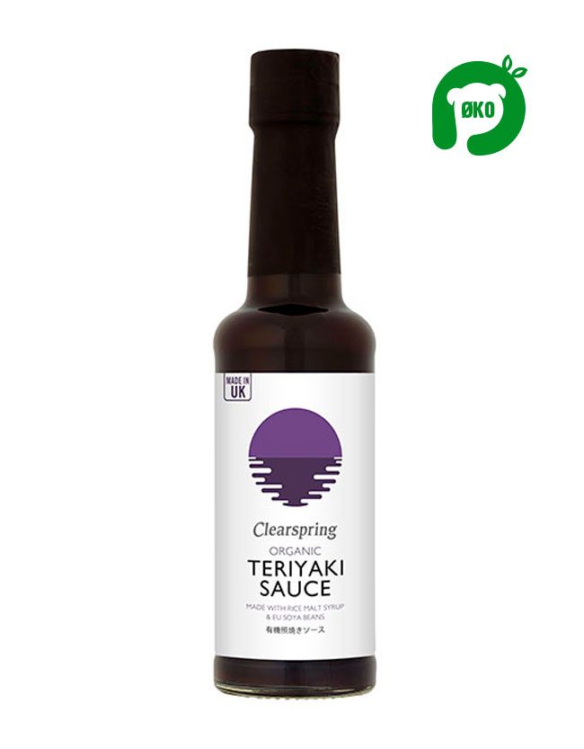 Økologisk soja, dressing og saucer