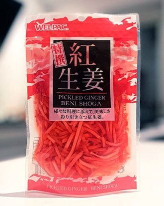 Beni Shoga Pickled Ginger Syltet Ingefær 180 g.