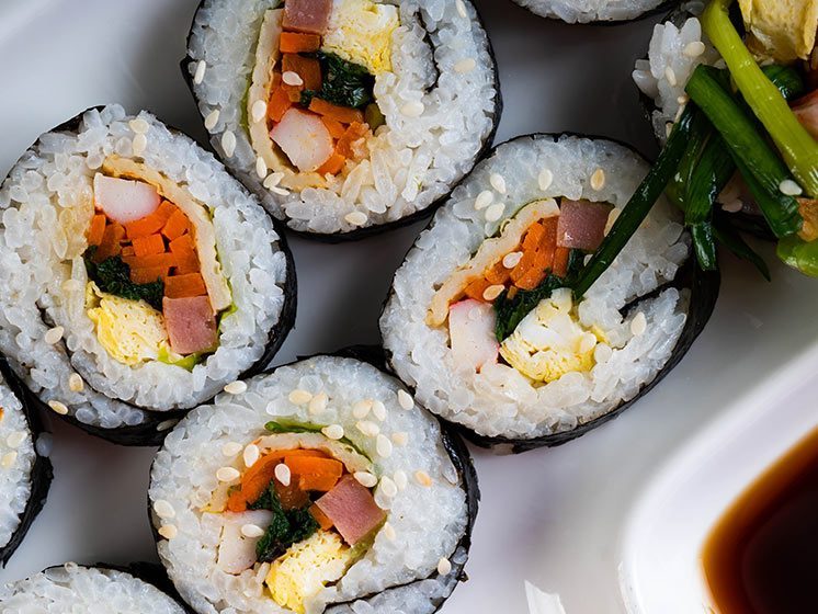 gimbap opskrift