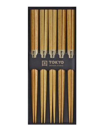 Spisepinde Lyst Træ Tokyo Design Studio 5 par