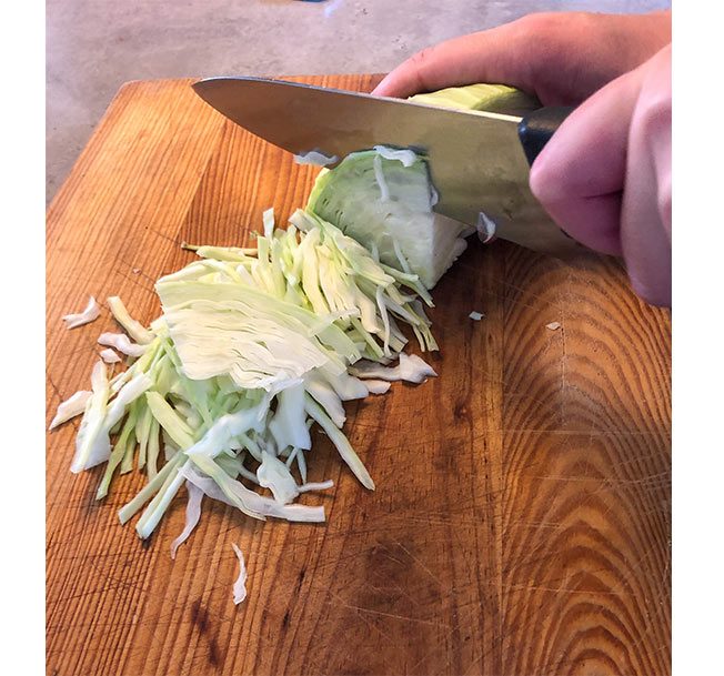 japansk inspireret burger