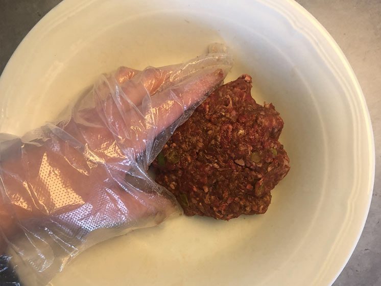 koreansk inspireret burger