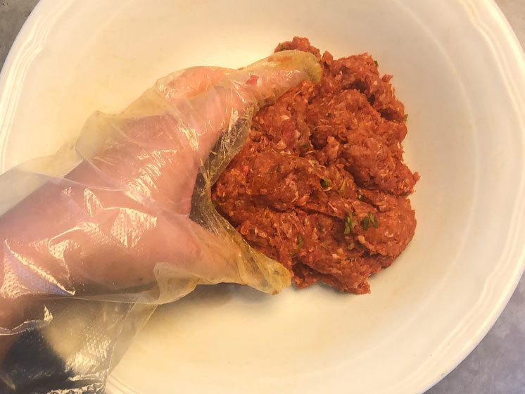 thailandsk inspireret burger