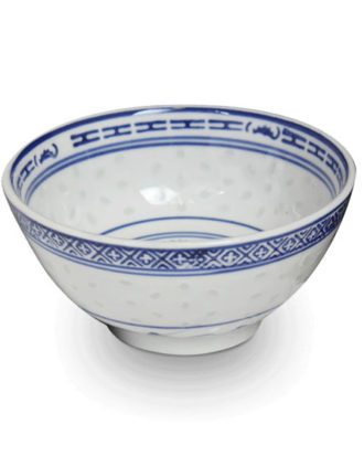 Risskål Blåt Mønster 11 cm.