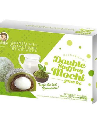 Mochi Double Stuffing Green Tea 210 g.