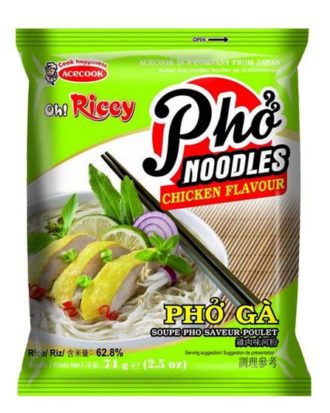 Acecook Instant Rice Noodle Chicken 71 g.