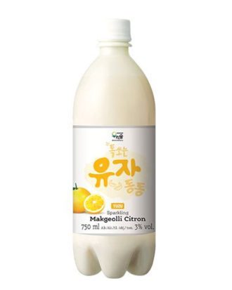 Sparkling MakGeolli Citron Woorisol 6% 750 ml.