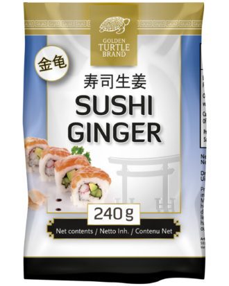 Sushi ingefær hvid 240g