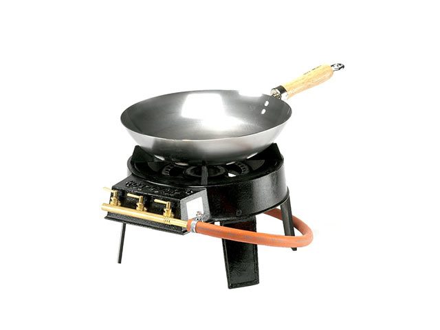 Wok, Grill og gasblus