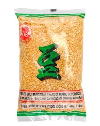 Cock Brand mung bønner u/skal 400 g.